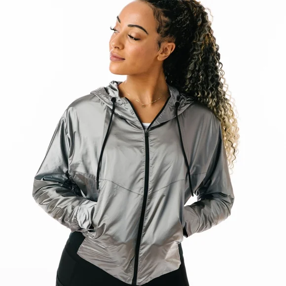 Zyia Silver Galaxy Jacket - Picture 2 of 4